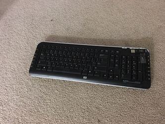 Hp slim wireless keyboard