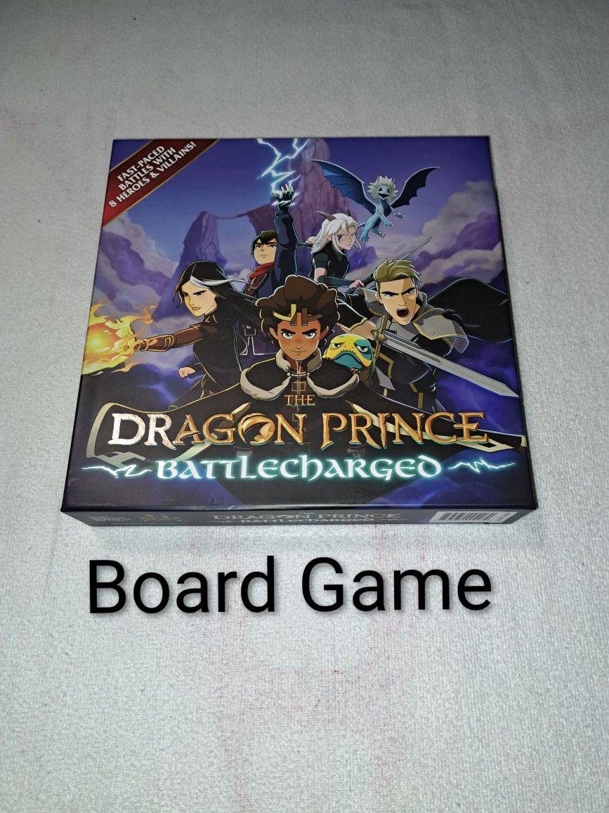 Dragon Prince Battlecharged Board Game In Excellent New Condition (Is Complete Nothing Missing)