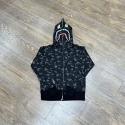 BAPE COLOR CAMO SHARK FULL ZIP HOODIE