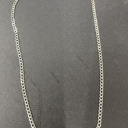 14K White Gold Link Chain 3mm