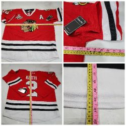 New Reebok CCM Chicago Blackhawks 2015 Championship Men's CCCM Size 54 Jersey Duncan Keith