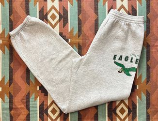 Vintage 90’s Hanes Activewear Philadelphia Eagles Sweatpants Made in USA Mens XL