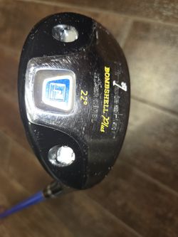 Pinseeker Bombshell Plus Hyper Steel 22° Hybrid Utility Club – Grafalloy ProLaunch Graphite Shaft &  Lamkin Grip
 