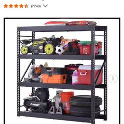 3- Husky Heavy Duty Garage Shelves 