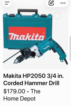 Makita 3/4” Hammer Drill