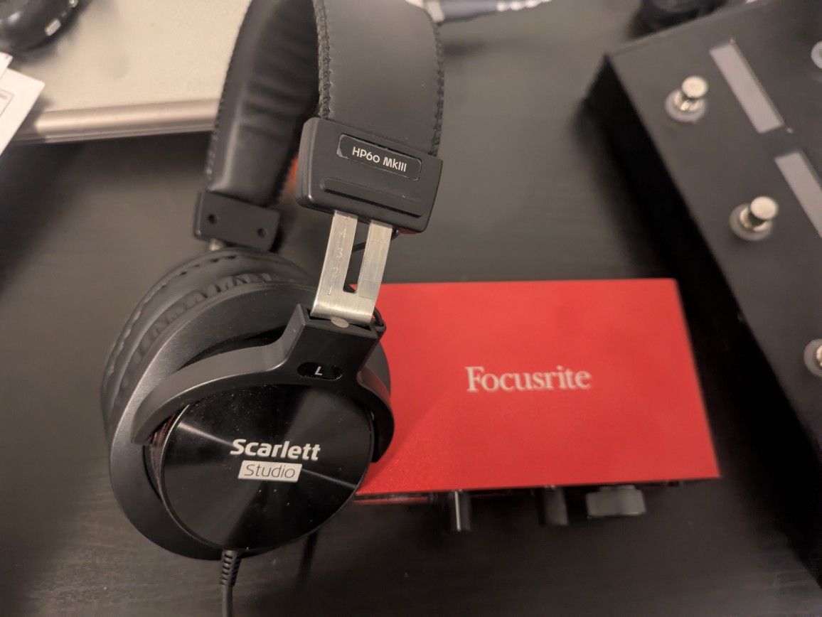 Headphones Scarlett HP60 MkIII