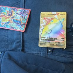 pikachu vmax Gold 