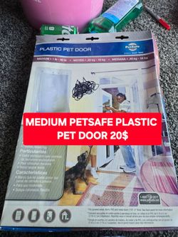 Petsafe med plastic pet door
