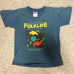 Folk Life Art Festival 1995 Kids Medium Woman’s Small Shirt