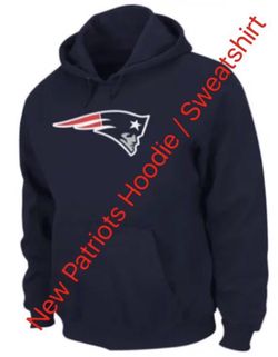 Patriots Hoodie sweatshirt Size S