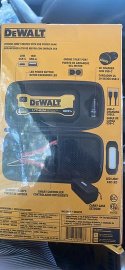 Dewalt jump starter