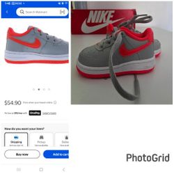 New Nike Baby Size 4c Tennis Shoes 