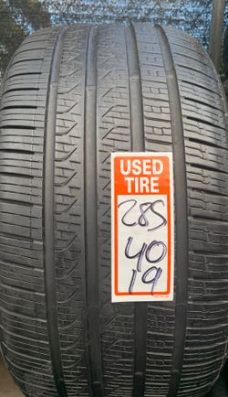 Tires 285/40/19 pirelli