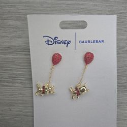 Disneyland Baublebar Pooh Dangle Earrings