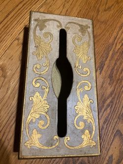 Tissue box holder.