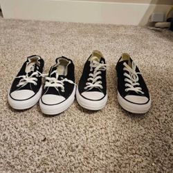 Converse Sneakers Both Pairs