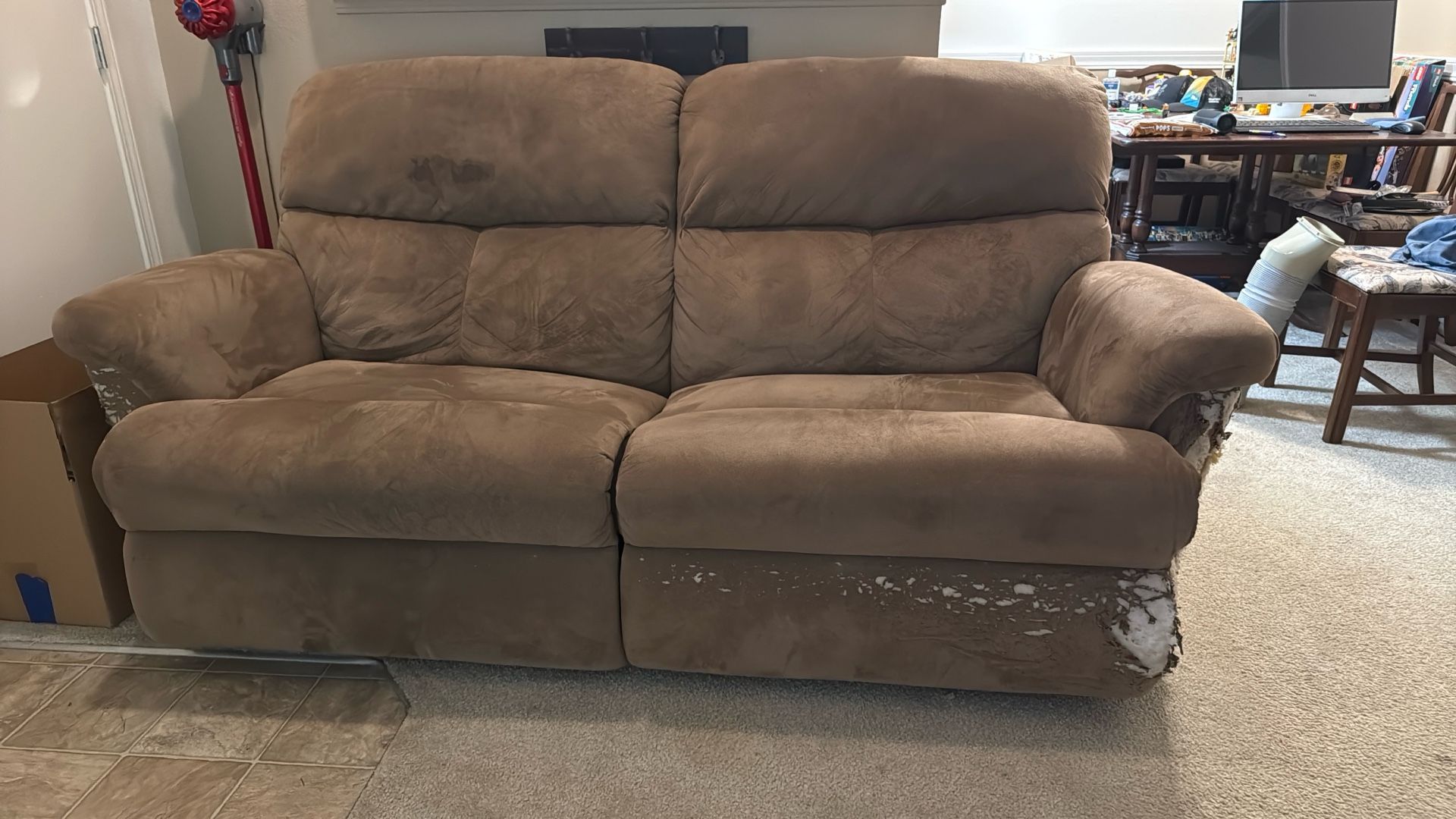 Free Reclining Couch