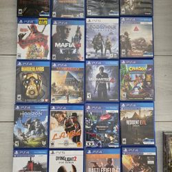 Variety Of PS4/PS5 Games 