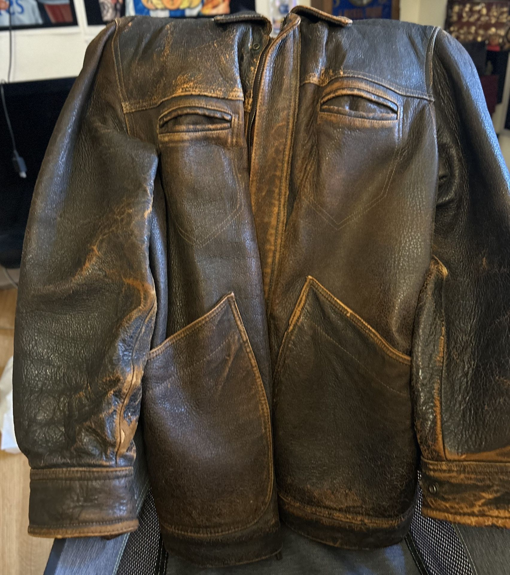 Neutral Territory Leather Jacket 