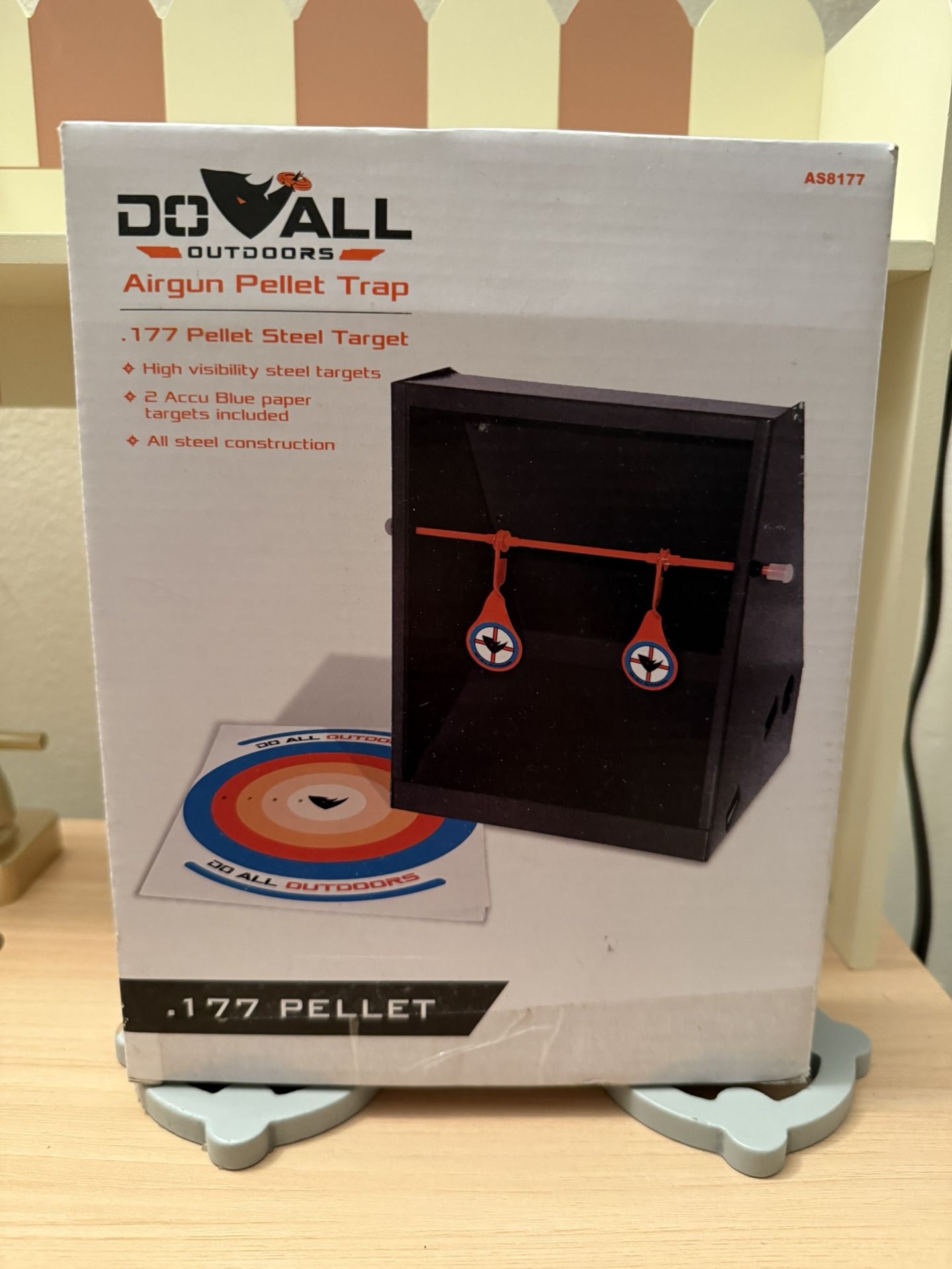 Do-All Outdoors Airgun Pellet Trap/ .177 Pellet Steel Target