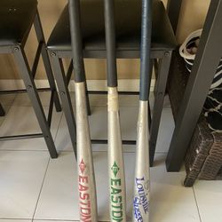 Little League Metal Bats. 20 Each.