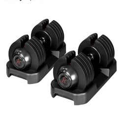 Brand New BOCHPOWER Adjustable Dumbbells 52 lb Pair – $175