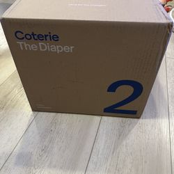 Coterie The Diaper Baby Size 2 Full Box 6 Bags