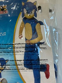Sonic the Hedgehog Kids Costume with Mask