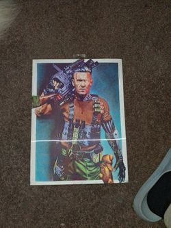 Cable Deadpool 2 Character Art Print Poster