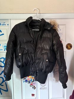 Black Lee Faux Fur Jacket Japan