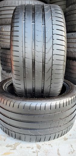 295/35/20 PIRELLI P ZERO 99% TREAD BMW MUSTANG CHEVY DODGE