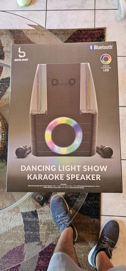 New Bass Jaxx Dancing Light Show Karaoke Speaker