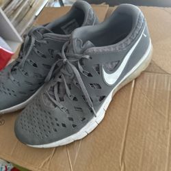Grey Nike Men's Sneakers Size 12 
