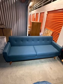 Modway Engage Upholstered Fabric sofa (Azure)