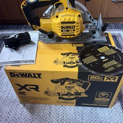 DEWALT XR 20-volt Max 6-1/2-in Brushless Cordless Circular Saw