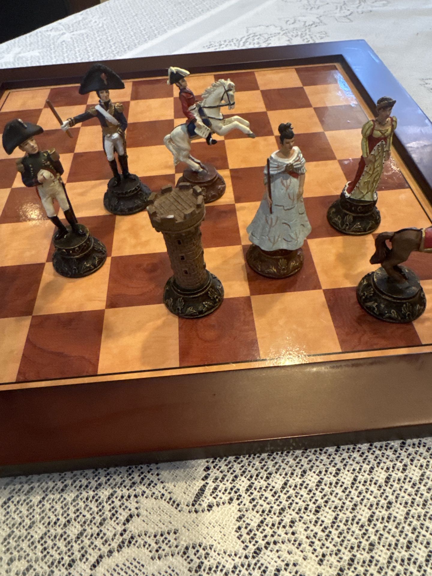 Vintage Chess Board 