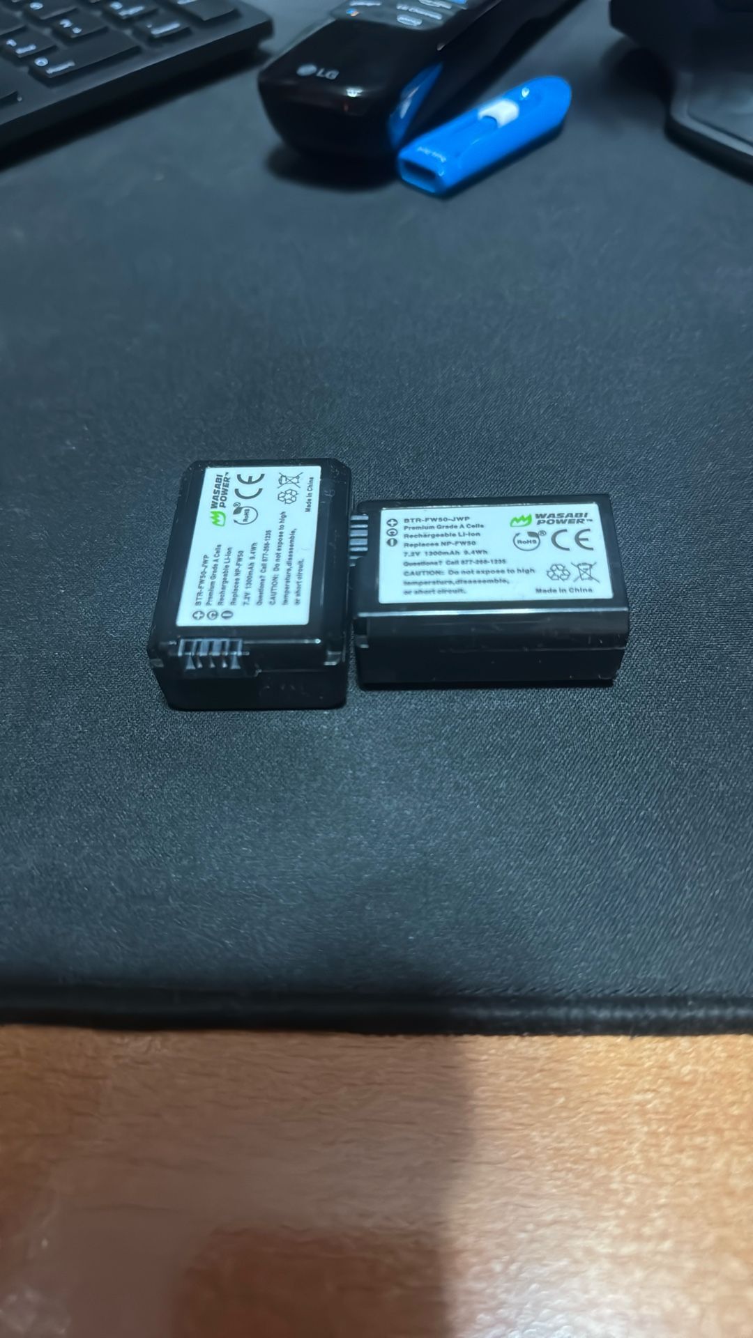 Sony NP-FW50 Batteries - Wasabi Brand - Free