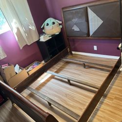 Queen Size Bed Frame (Free - Pick Up Only) 