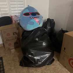 2 Huge Bags Of Toys And Stuffys