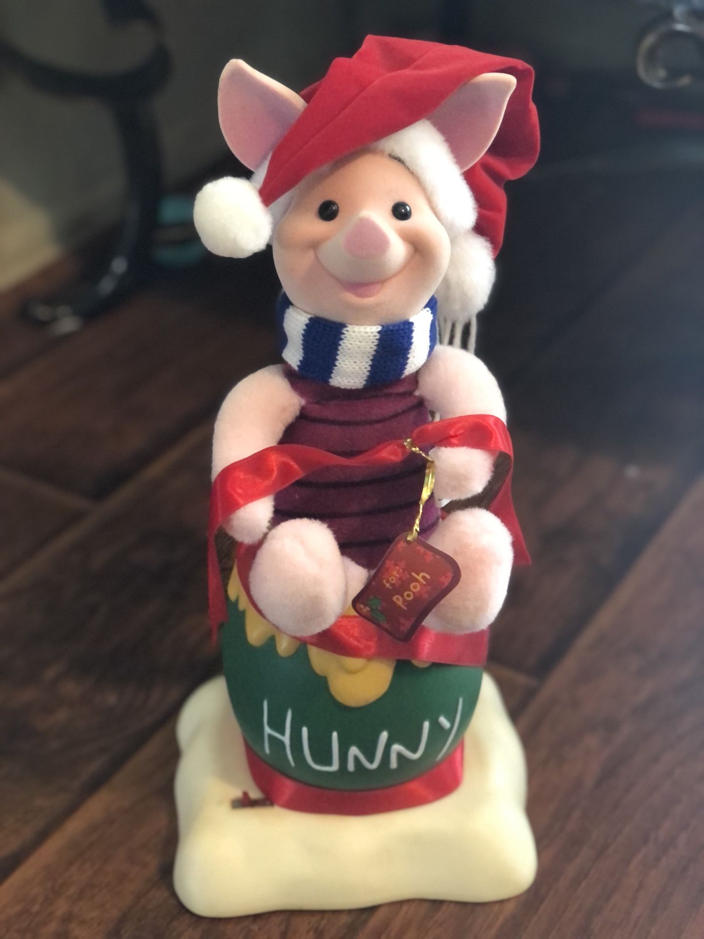 Disney Christmas Vintage Disney Piglet Display Figure