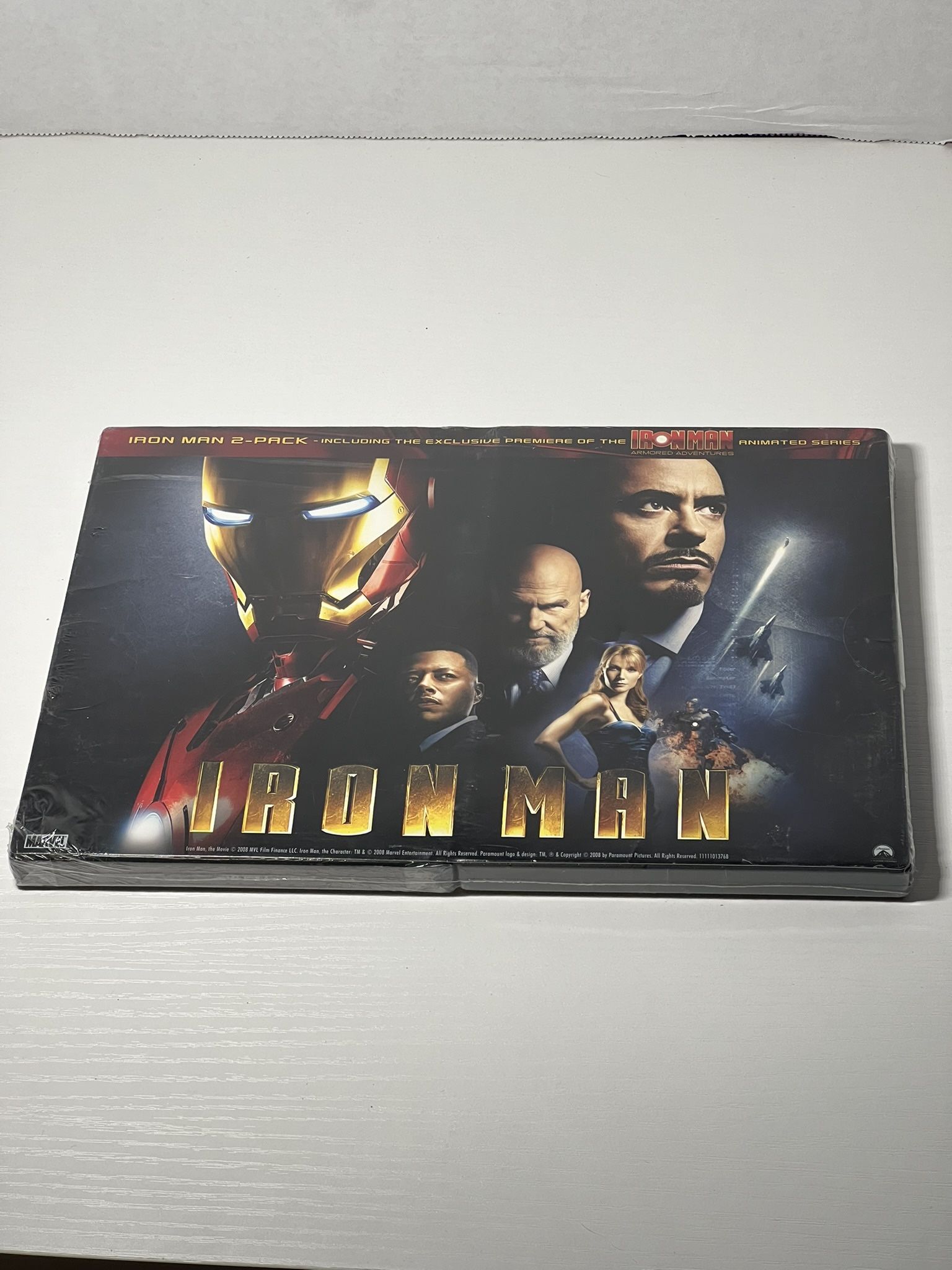 Iron Man 2 Pack Exclusive Armored Adventures DVDs NEW