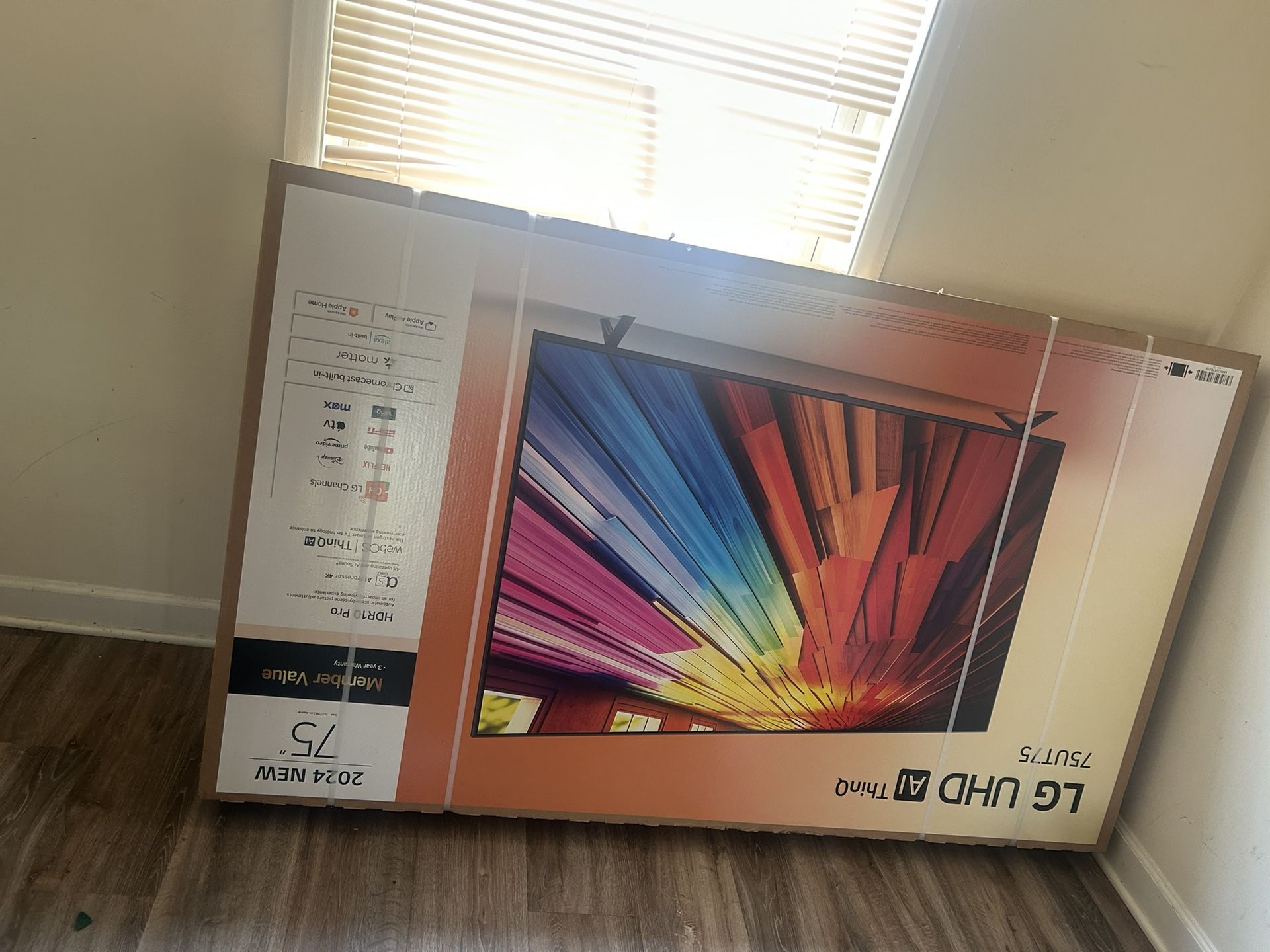 75” LG UHD tv