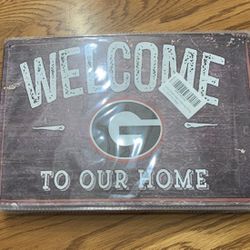 University Of Georgia Sign