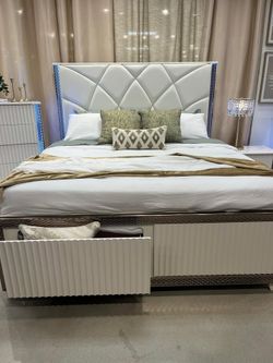 Introducing our exquisite collection of high-quality bedrooms set where luxury meets comfort