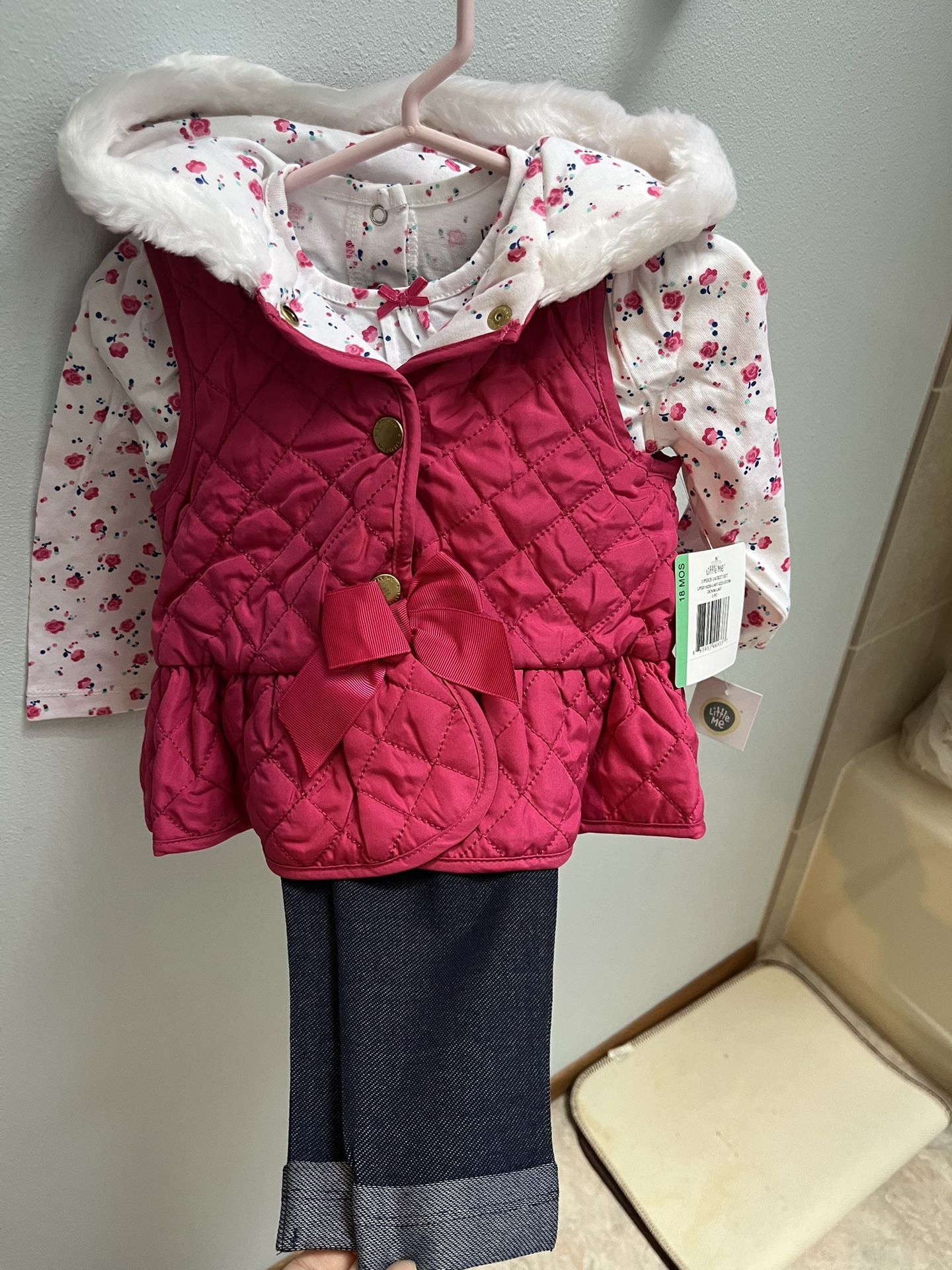 Brand New Little Me 3 Set Jacket 18M