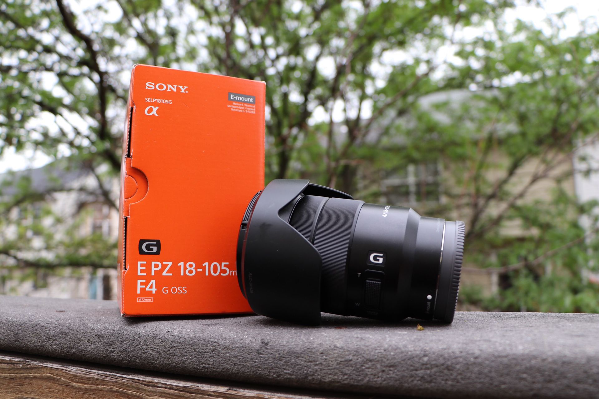 Sony - E PZ 18-105mm f/4.0 G OSS Power Zoom Lens