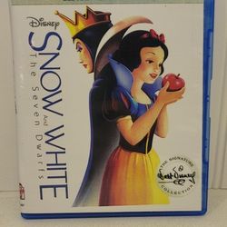 $5 DISNEY BLU RAY MOVIE. SNOW WHITE AND THE SEVEN DWARFS. BLU RAY ONLY. NO DIGITAL. $5 OR TRADE FOR A MOVIE TITLE I DO NOT ALREADY OWN.