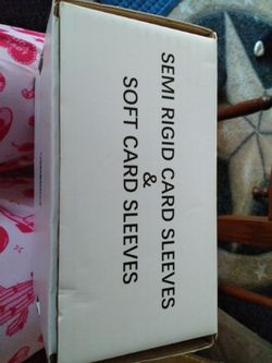 Semi Rigid card sleeves