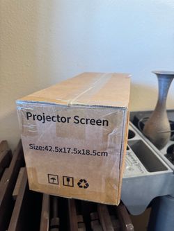 WootFairy Projector Screen & Stand- BRAND NEW IN BOX