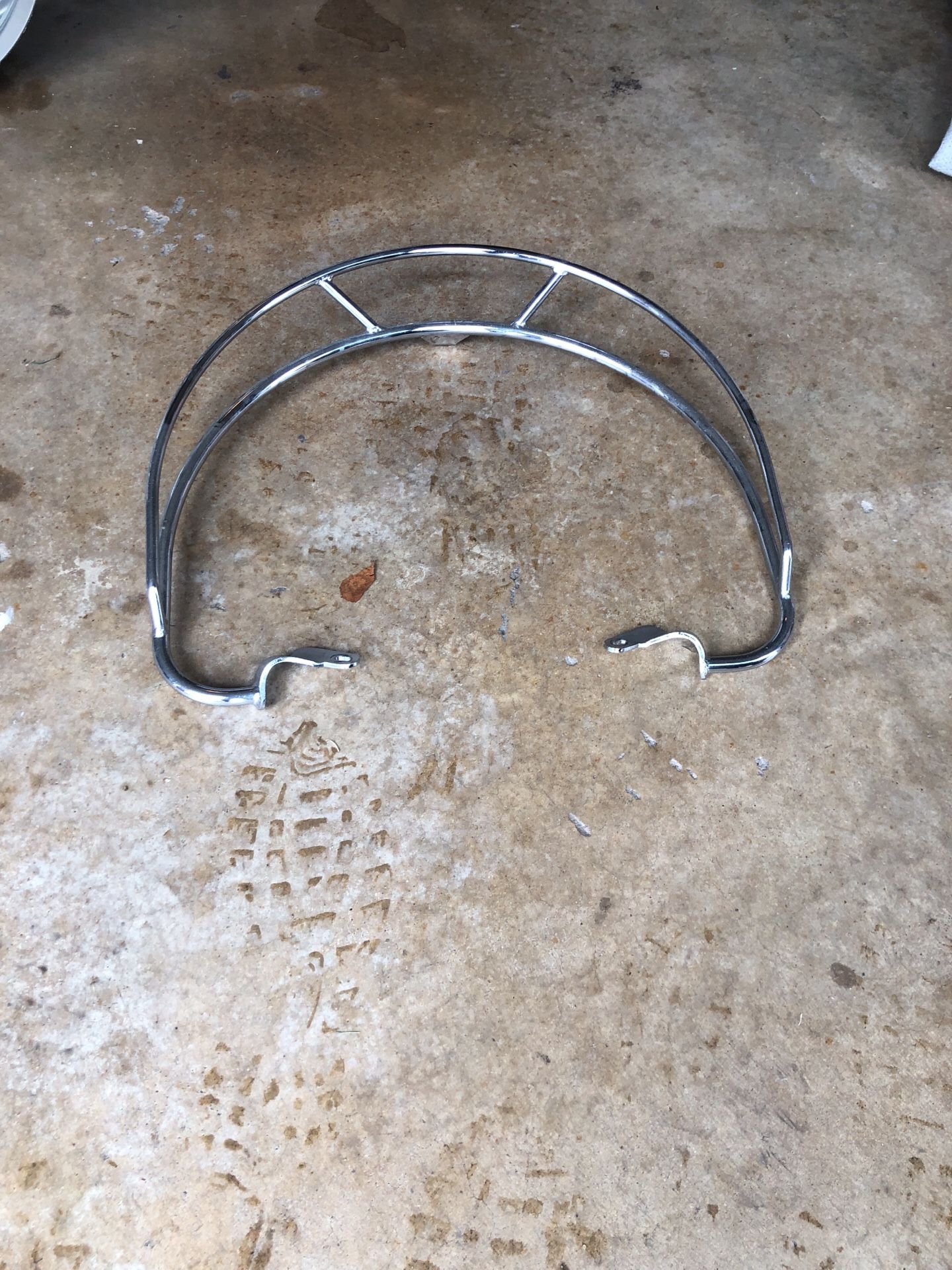Yamaha Roadstar solo seat rail.
